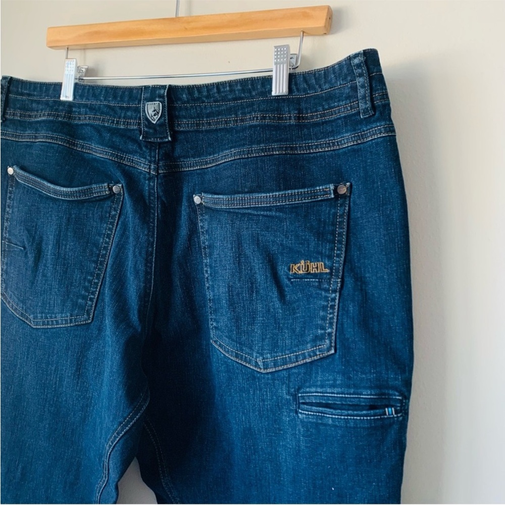 KUHL Men's Dark Blue Straight-Leg Jeans
